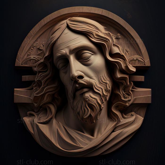 3D model st jesus (STL)